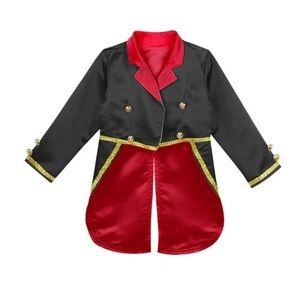 3/$10 Kids Ringmaster Costume - Black, Red, and Gold